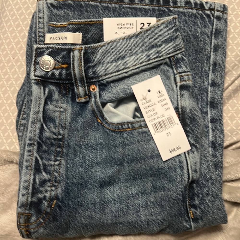 PACSUN “High rise boot cut” jeans